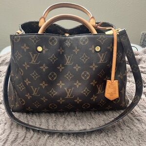 LOUIS VUITTON MONTAIGNE BB MONOGRAM CANVAS